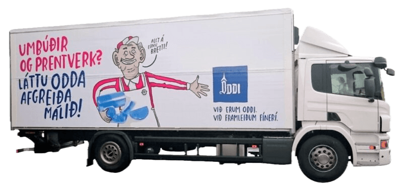 Dreifing frá Prentmet Odda